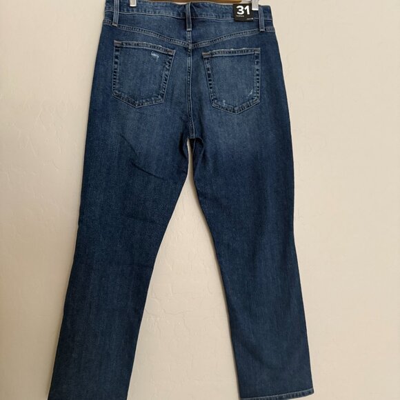 NWT Joe’s Jeans Straight Leg Boyfriend Denim Women's Size 31 / 12 Inglewood Wash - Picture 3 of 9